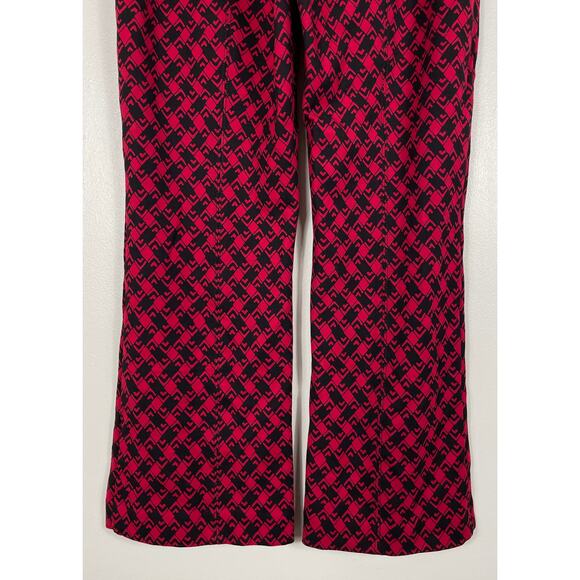 Maeve Red and Black Wide Leg Pants - Picture 9 of 12
